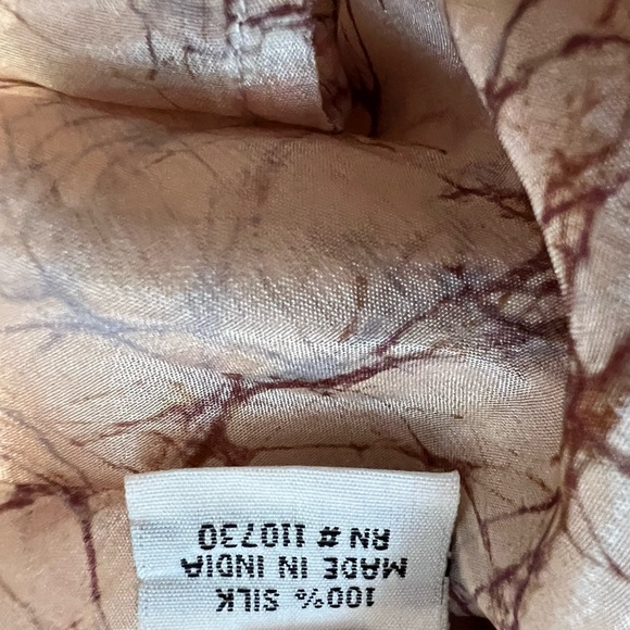 Lotta Stenssen . Shawl. 100% silk. Made in India. Kaftan. - Picture 5 of 6